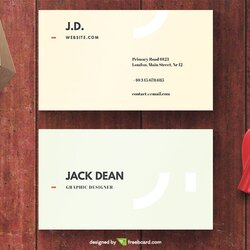 Worthy Basic Business Card Template