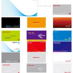 Splendid Card Templates Vector Images Business Cards Simple Own Format Blank Enjoy Ready Pack Use There Make