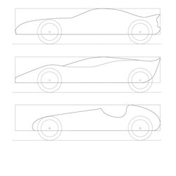 Excellent Printable Pinewood Derby Car Design Template Templates