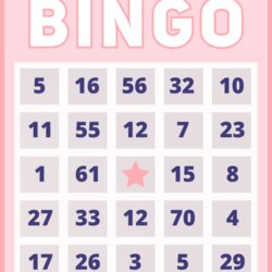 Marvelous Bingo Card Template Goals Cards Personal Goal Setting Printable