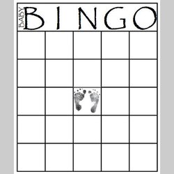 Free Printable Bingo Card Template