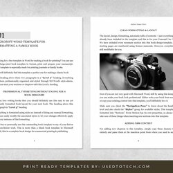 Splendid Free Modern Word Templates Used To Tech Editable Microsoft Book Template In For Print