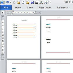 High Quality Create An Book Template In Microsoft Word Own Custom