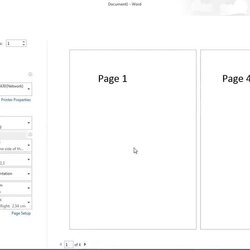 How To Create Booklet In Microsoft Word Template Travel Printable Formatting