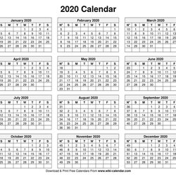 Terrific Printable Year Calendar Wiki Com