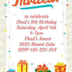 Free Party Invitation Templates In Vector Invitations Printable Birthday Card Word Island Happy Format