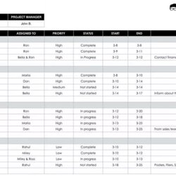 Action Plan Sample Template Business Excel Word Free Download