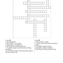 Exceptional Equality Offers Prosperity Crossword Puzzle Worksheet