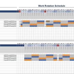 Cool Hour Rotating Shift Schedule Examples Schedules No Nu
