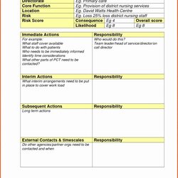 Fantastic Business Continuity Plan Template Free Printable Templates