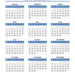 Capital Calendar Template Images January Printable Yearly Julian Word