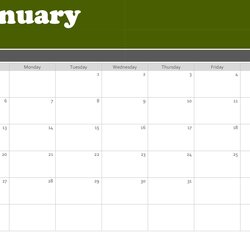 Matchless Printing Calendar From Office Excel Template Blank