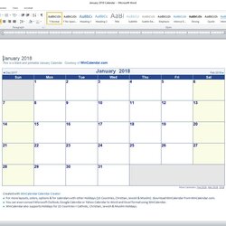 Eminent Free Calendar Templates Word Microsoft Template Months Print Multiple Programs Editing Per