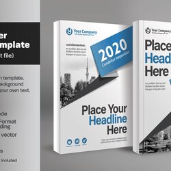 Terrific Book Cover Template Templates Creative Market