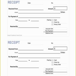 The Highest Standard Free Cash Receipt Template Word Doc Of Simple Download