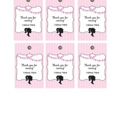 Tremendous Free Printable Gift Tag Templates Template