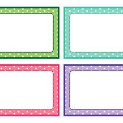 High Quality Editable Free Printable Labels Template Templates