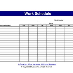 Matchless Free Employee Schedule Templates Excel Word