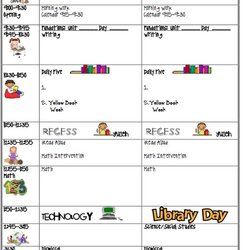 Outstanding Lesson Plan Book Templates Preschool Template Free