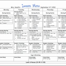 Worthy Lesson Plan Book Template Printable In Weekly