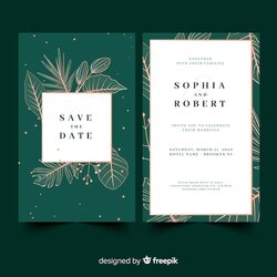 The Highest Quality Free Vector Wedding Invitation Templates Gallery Template