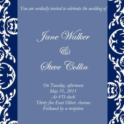 Bridal Invitations Templates Free Invitation Wedding Download
