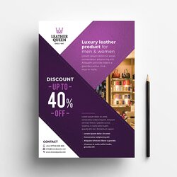 Admirable Free Shop Poster Template For Illustrator Adobe Templates Simple Easy Store Create Use Choose