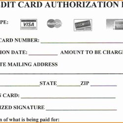 The Highest Standard Credit Card Authorization Form Template Free Download Payment Word Forms Automatic Use
