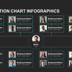 Exceptional Organization Chart Template For And Keynote Presentation