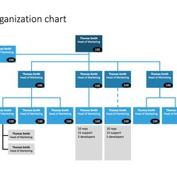 The Highest Standard How To Make Organization Charts In Templates Presentation Slide Template For An Chart