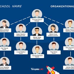 Capital Organizational Chart Templates Word Excel