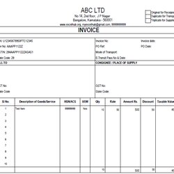 Out Of This World Invoice Template In Excel Untitled Picture