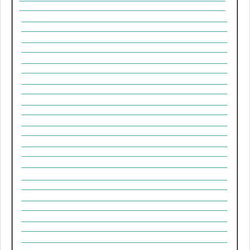 Tremendous Lined Paper Printable Ruled