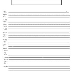 Worthy Printable Lined Paper Templates Template Kb