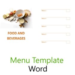 Superlative Free Menu Templates Blank Restaurant Samples For Word Template