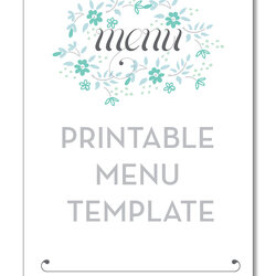 Best Free Printable Christmas Dinner Menu Templates For At Template Party Blank Menus Card Restaurant Word