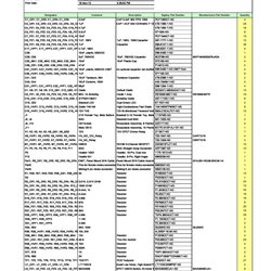 Very Good Free Bill Of Material Templates Excel Word Materials Template