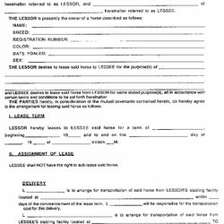 Brilliant Printable Residential Lease Agreement Template