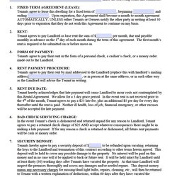 Legit Free Lease Agreement Form Ontario Standard Residential Templates