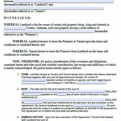 Perfect Residential Lease Agreement Template Free Printable Documents
