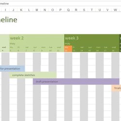 Week Project Excel Templates For Every Purpose Deadlines Point