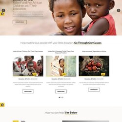 Very Good Best Non Profit Website Templates Nonprofit Charity Template