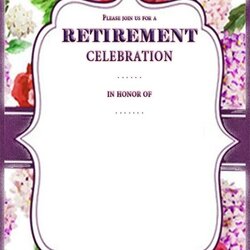 Spiffing Retirement Party Invitations Invitation World
