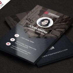 Eminent Modern Business Card Free Template Cards Print