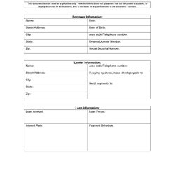 Outstanding Free Promissory Note Templates Forms Word Template Lab