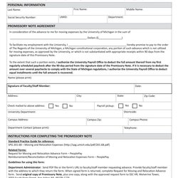 The Highest Standard Free Promissory Note Templates Forms Word Template