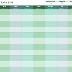 Supreme Excel Spreadsheet Task List Template Spreadsheets Schedule Worksheet Weekly Project Regarding Budget