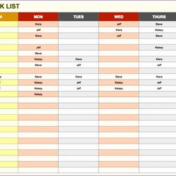 Capital Task List Template Excel Spreadsheet Templates Project Weekly Tracker Via Inspirational Free Of