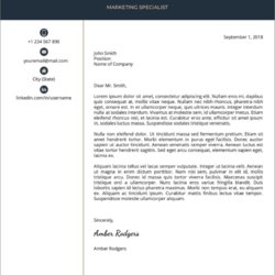 High Quality Resume Cover Letter Template Google Docs New
