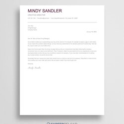 Free Google Docs Cover Letter Templates Career Reload Resume Template